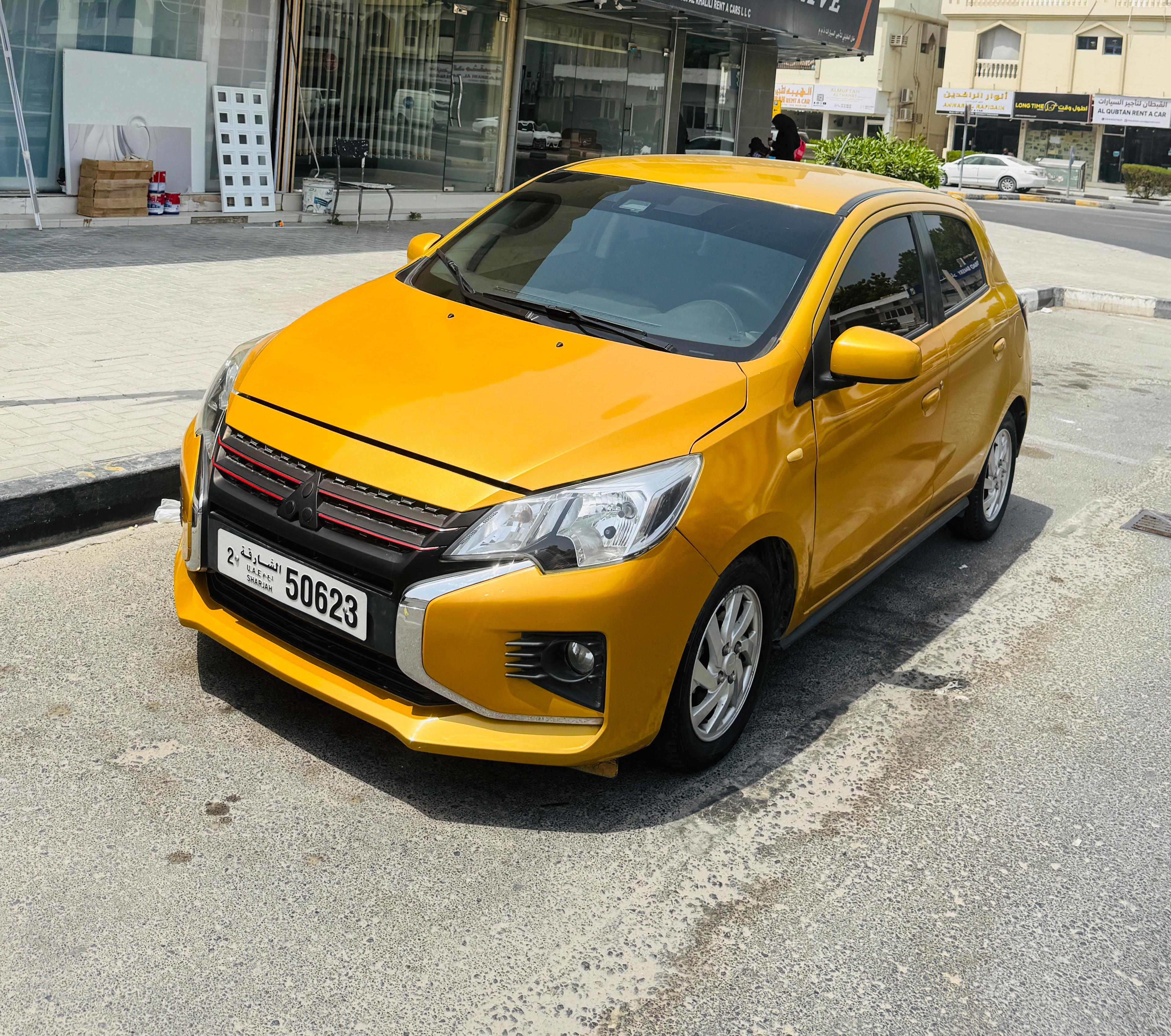 MITSUBISHI MIRAGE — Rukin Rent A Car Sharjah