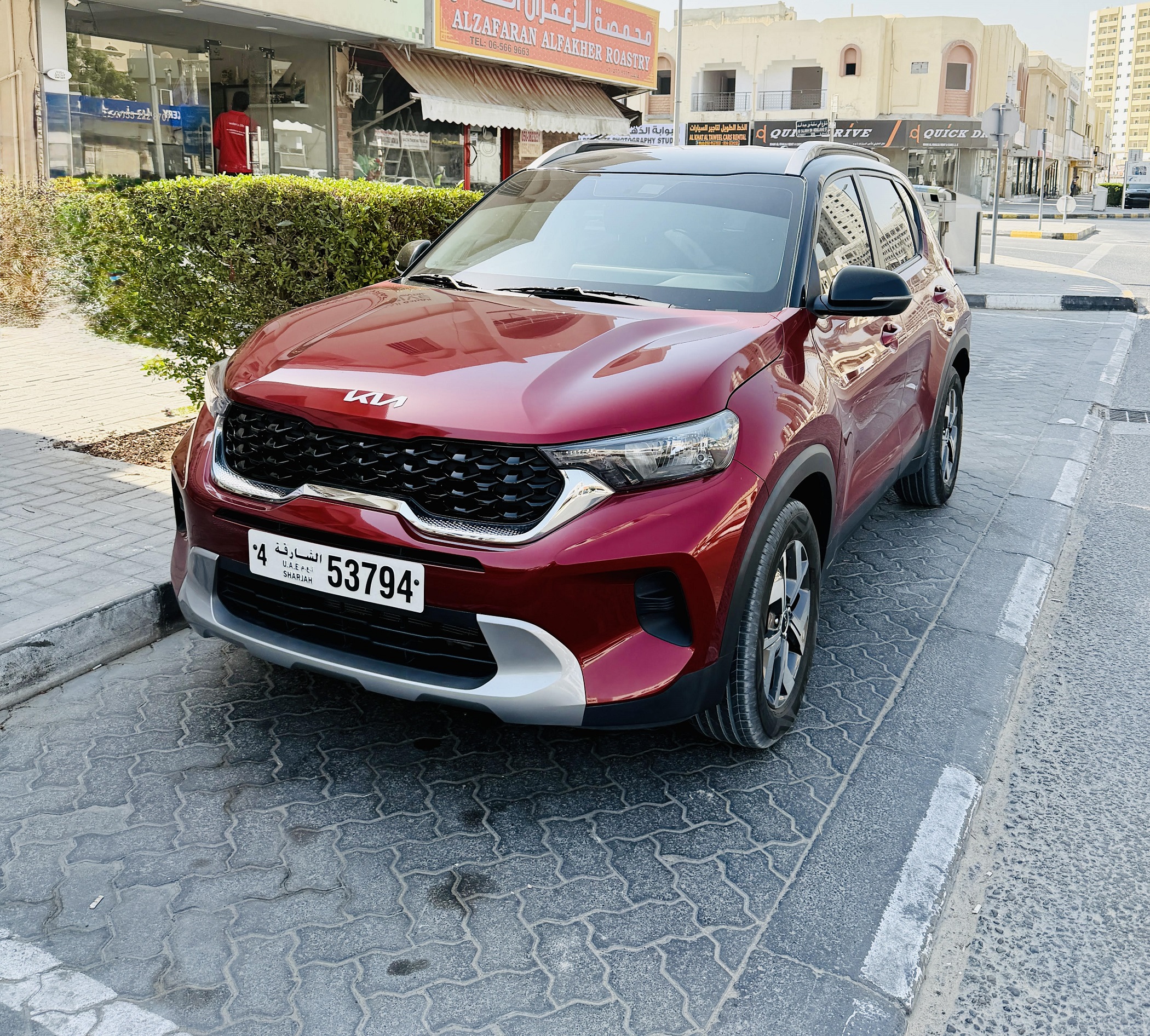 Kia Sonet — Rukin Rent A Car Sharjah